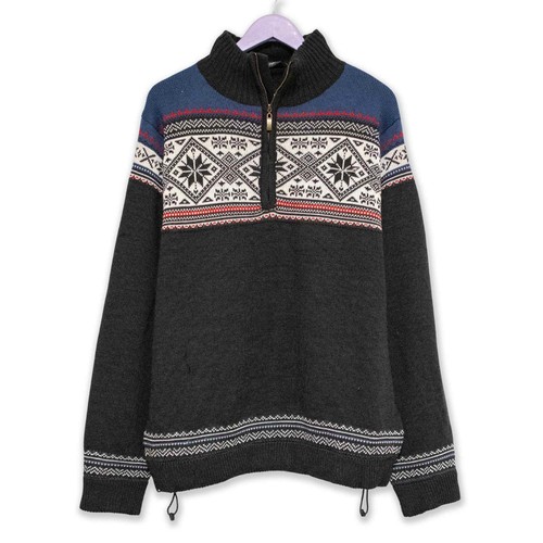 Pull vintage doublé laine - vintage, 50%