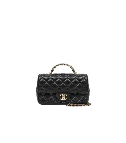 Chanel sac main cuir - main,