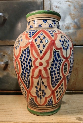 Vase poterie marocaine - vase,