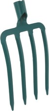 Fourche à bécher 4 dents largeur 25 cm sans manche CAP VERT