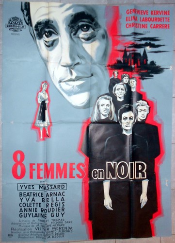 Affiche femmes noir - noir, nuit