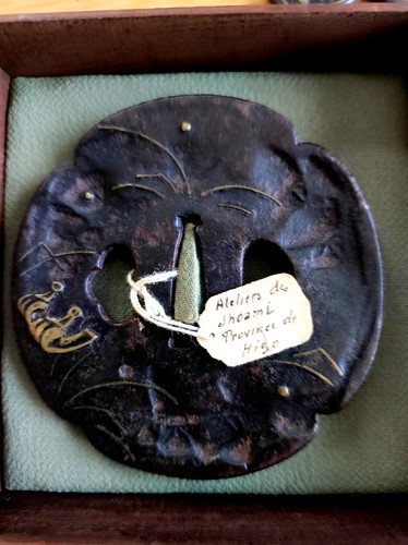 Tsuba katana japon antique edo - katana,