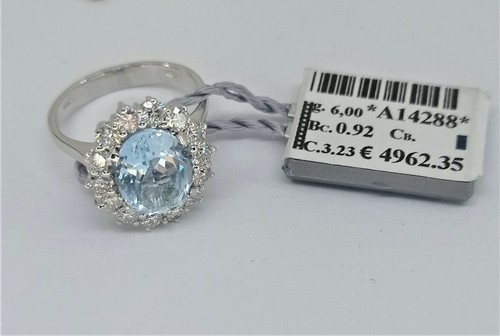 Bague blanc 18kt - bague,