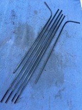 LOT COMPLET DE BAGUETTES SUPERIEUR PORTES CITROEN CX GTI TURBO TBEG