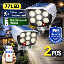Lampe solaire extérieur - 2x,