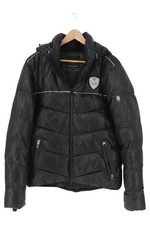 Nickelson Manteau d'Hiver Femme Noir (EU 40)