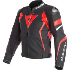 Veste moto Dainese - Blouson Avro 4 Blanc / Noir / Rouge
