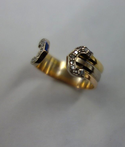 Bague cartier or et - c,