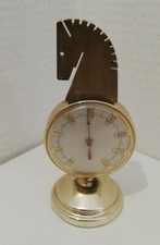 Thermometre de bureau forme Cavalier jeu d'échecs objet deco design
