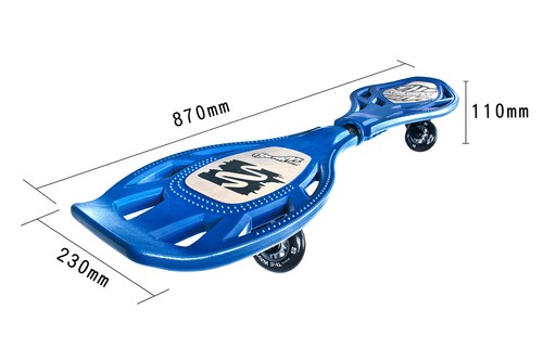 Blue street surfing the wave - surfing,