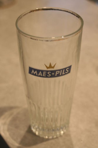 Verre biere publicitaire - verre,