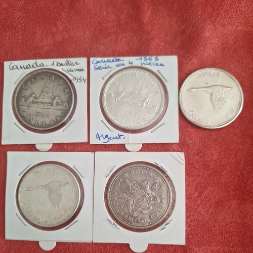Pièces argent dollar - pièces,