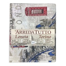 Tissu housse de canapé couvre-lit housse de canapé Loneta LONDRES ANGLAIS NEW18