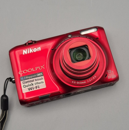 Nikon coolpix s6500 - coolpix, red
