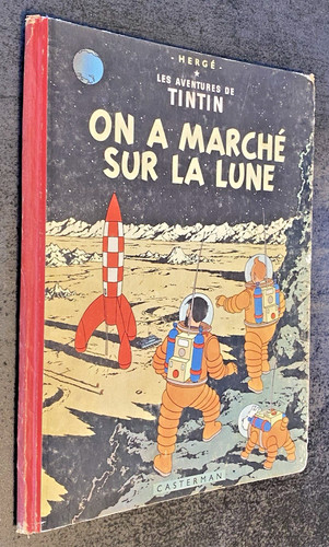 Tintin marché sur la - on,