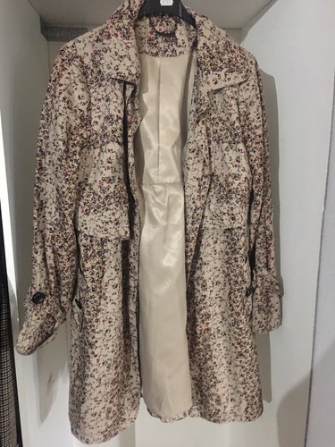 Impermeable parka fleurie - impermeable,