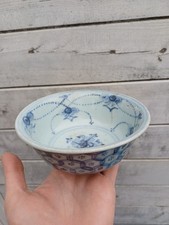 Bowl Porcelain MING Blue White