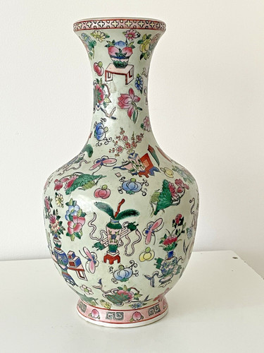 Vase porcelaine chine - , de