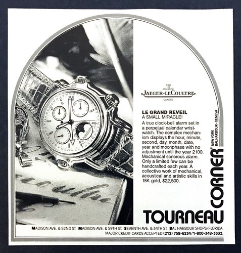 1991 jaeger lecoultre - 1991, le