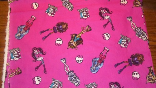 Monster high blanket crib - monster,