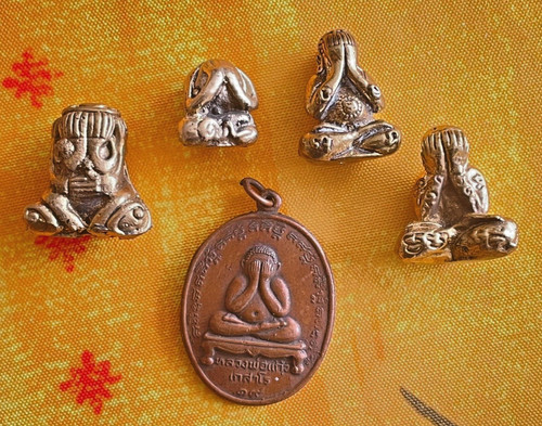 Amulette thaï bouddha phra - thaï,