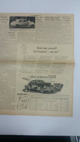 1940 pontiac and nash - 1940,