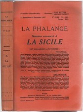 La SICILE revue la PHALANGE de