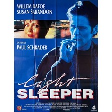 LIGHT SLEEPER French Movie Poster  - 47x63 in. - 1992 - Paul Schrader, Willem Da