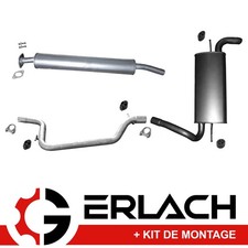 Echappement silencieux pour
