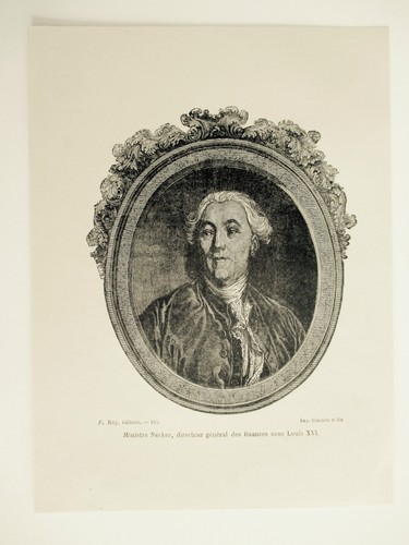 Ancienne gravure necker - ancienne,