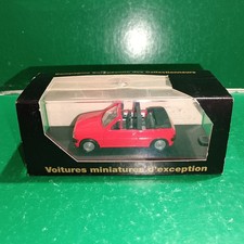 PEUGEOT 205 cabriolet rouge
