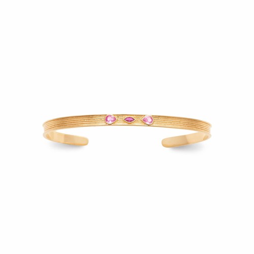 Bracelet jonc plaqué - , or