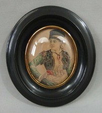 ancienne miniature ovale