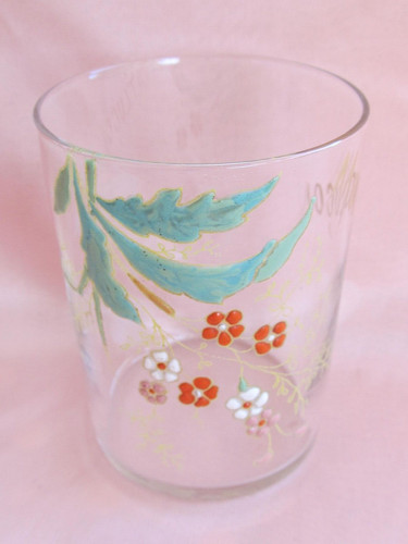 Ancien verre cure décor - de,