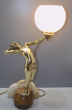 -EXCEPTIONNELLE LAMPE ART DECO