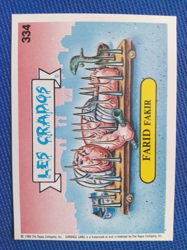 Les crados série - /, carte