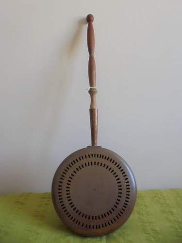 Bassinoire cuivre bois - en, et