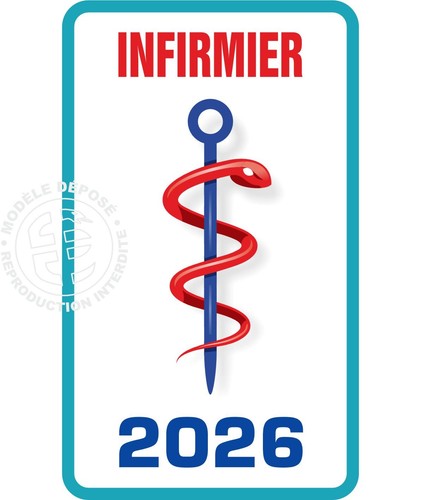 Caducée infirmier 2026