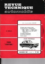 Revue technique ford - ford, cortina