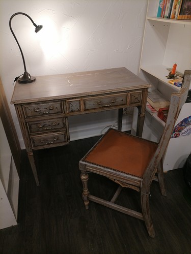 Bureau ancien bois 2 - bureau,