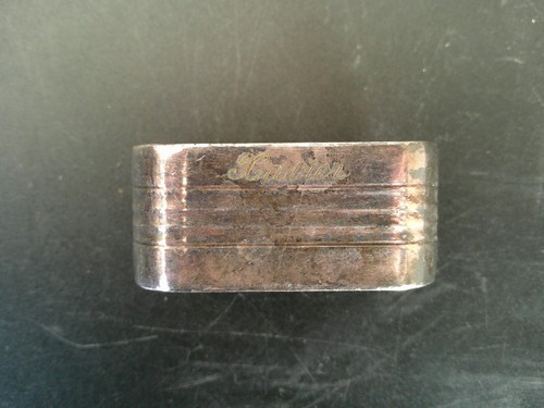 Rond serviette ovale metal - ovale,