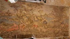 2 Tapisseries Ancienne Panneau / Tenture Murale D’ Aubusson