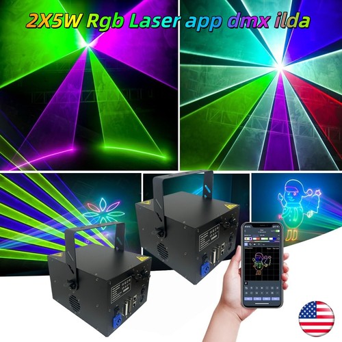 2pcs bluetooth dmx rgb - 2pcs,