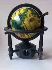 Taille Crayon métal Mappemonde Terre Globe Carte Monde Mondiale Continent
