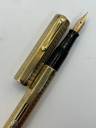 Vintage waterman octagonal - waterman, 18k