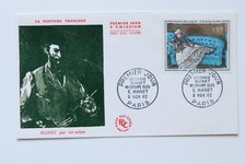 FRANCE 1962 - enveloppe 1er Jour - Mme Manet au canapé bleu - Bonne côte