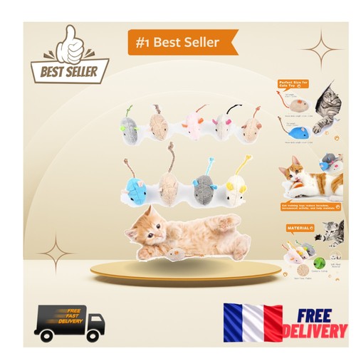 Jouets souris peluche 9pcs - peluche,