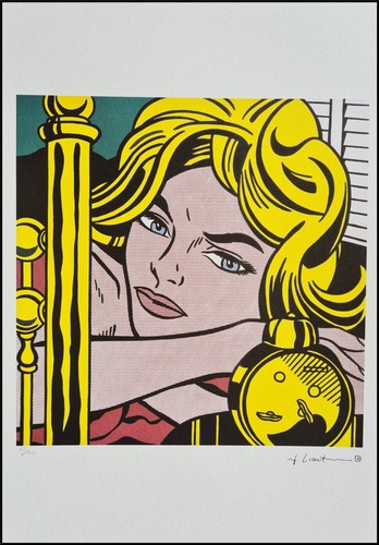 Roy lichtenstein blonde - roy, *