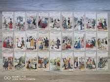 LOT 27 CHROMOS PUBLICITAIRES GUERIN BOUTRON -série Graphologie 