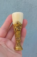 SCEAU CACHET Ancien de collection ART NOUVEAU en bronze, h=9 cm